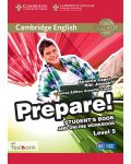 Cambridge English Prepare! Level 5 Student's Book and Online Workbook with Testbank / Английски език - ниво 5: Учебник с онлайн тетрадка и тестове - 1t
