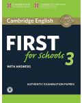 Cambridge English First for Schools 3 Student's Book with Answers with Audio - 1t