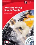 Cambridge Experience Readers: Amazing Young Sports People Level 1 Beginner/Elementary Book with CD-ROM/Audio CD Pack - 1t