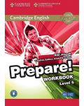 Cambridge English Prepare! Level 5 Workbook with Audio / Английски език - ниво 5: Учебна тетрадка с аудио - 1t