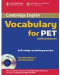 Cambridge Vocabulary for PET Student Book with Answers and Audio CD - 1t