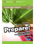 Cambridge English Prepare! Level 6 Teacher's Book with DVD and Teacher's Resources Online / Английски език - ниво 6: Книга за учителя с DVD и материали - 1t