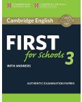 Cambridge English First for Schools 3 Student's Book with Answers - 1t