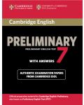 Cambridge English Preliminary 7 Student's Book with Answers - 1t