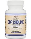 CDP Choline, 300 mg, 60 капсули, Double Wood - 1t