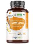Certified Organic Turmeric, 180 капсули, Weight World - 1t