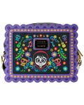 Чанта Loungefly Disney: Coco - Miguel Floral Skull - 4t
