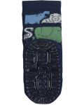 Чорапи с неплъзгащо стъпало Sterntaler - Зоологическа градина, 25/26 размер, 3-4 г, сини - 4t