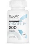 Chromium 200, 200 mcg, 200 таблетки, OstroVit - 1t