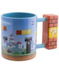 Чаша 3D Paladone Games: Super Mario Bros. - Level - 3t