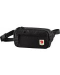 Чанта за кръст Fjallraven - High Coast Hip Pack, черна - 1t