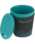 Чаша Sea to Summit - Delta Light Insulated Mug, 350ml, синя - 2t