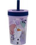 Чаша със сламка Stor Frozen - Trust the Journey, 465 ml - 2t