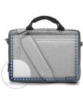 Чанта за лаптоп Tomtoc - Defender-A50 A43D3G3, 14'', сива - 3t