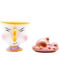 Чаша 3D ABYstyle Disney: The Beauty & the Beast - Chip with bubbles, 350 ml - 4t