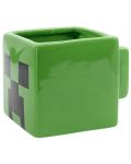 Чаша 3D ABYstyle Games: Minecraft - Creeper, 450 ml - 1t