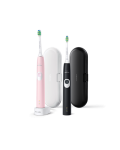 Електрически четки за зъби Philips Sonicare - HX6800/35, черна/розова - 2t