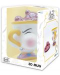 Чаша 3D ABYstyle Disney: The Beauty & the Beast - Chip with bubbles, 350 ml - 6t