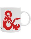 Чаша ABYstyle Games: Dungeons & Dragons - Logo - 1t