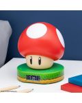 Часовник Paladone Games: Super Mario Bros. - Super Mushroom - 2t