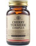Cherry Turmeric Complex, 60 растителни капсули, Solgar - 1t