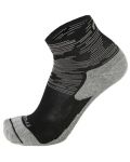 Чорапи Mico - Ankle Trail Run Odor , черни/сиви - 1t