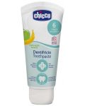 Паста за зъби Chicco - Ябълка и банан, 50 ml - 1t