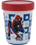 Чаша с неплъзгаща се основа Stor Spider-Man - Arachnid Grid, 260 ml - 1t