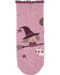 Чорапи с неплъзгащо стъпало Sterntaler - Вещица, 19/20 размер, 12-18 м, розови - 3t