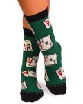 Чорапи Pirin Hill - Colour Cotton Rock, размер 39-42, зелени - 1t