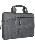 Чанта за лаптоп Satechi - Fabric, 15'', сива - 2t
