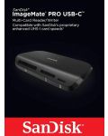 Четец за карти SanDisk - ImageMate PRO, USB-C, черен - 4t