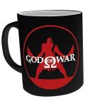 Чаша с термо ефект GB eye Games: God of War - Kratos, 300 ml - 1t