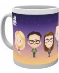 Чаша GB eye Television: The Big Bang Theory - Characters, 300 ml - 1t