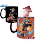 Чаша с термо ефект ABYstyle Animation: Naruto - The Duel, 460 ml - 3t