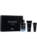 Christian Dior Sauvage Подаръчен комплект, 3 части - 1t