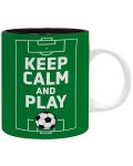 Чаша The Good Gift Sports: Football - Keep Calm and Play Football - 1t
