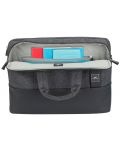 Чанта за лаптоп Rivacase - 15.6", сива - 9t