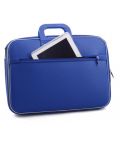 Чанта за лаптоп Bombata Business Classic - 15.6", лилава - 7t