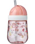 Чаша със сламка Little Dutch Flowers and Butterflies - 300 ml - 1t