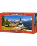 Панорамен пъзел Castorland от 600 части - Църква в Австрия - 1t