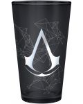 Чаша за вода ABYstyle Games: Assassin's Creed - Logo, 400 ml - 1t