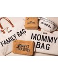 Чанта за принадлежности Childhome - Mommy Bag, Teddy, бяла - 4t