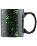 Чаша с термо ефект Paladone Games: XBOX - Symbols - 3t