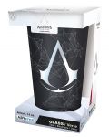 Чаша за вода ABYstyle Games: Assassin's Creed - Logo, 400 ml - 3t