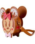 Чанта Loungefly Disney: Mickey and Minnie - Gingerbread Cookie - 3t