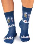 Чорапи Pirin Hill - Merino Presents, размер 39-42, сини - 1t