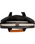 Чанта за лаптоп Xmart - XB1803BG, 15.6'', сива/оранжева - 4t
