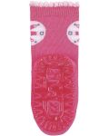 Чорапи с неплъзгащо стъпало Sterntaler - Пеперуда, 17/18 размер, 6-12 м, розови - 2t
