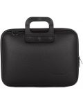 Чанта за лаптоп Bombata - Medio AllBlack, 13''/14'', черна - 1t